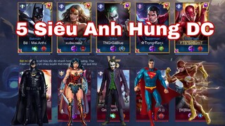 LIÊN QUÂN : 5 Siêu Anh Hùng DC Xuất Hiện Lần Cuối - Cái Kết Sẽ Như Nào Nhỉ ?