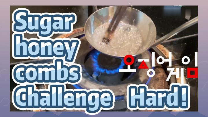 Sugar honey combs Challenge Hard！
