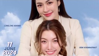 สัมภาษณ์ตอนแคสติ้งหวานฉ่ำ🤭🥰#lingorm #หลิงออม #ใจซ่อนรัก #girlslove #yuri