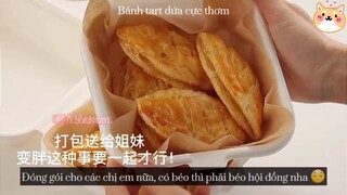 Bánh tart dứa cực thơm ngon #videohaynhat