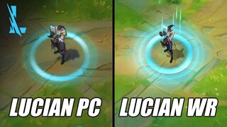 Lucian LOL WR VS Lucian LOL PC | Comparison