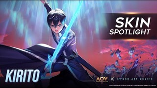 Kirito Skin Spotlight - Garena AOV (Arena of Valor)