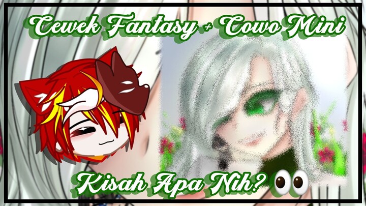 💕Senyum Emerald + Partner Mini?! 💥= Perfect Duo??✨️ || Speed Paint Random girl + Mini boy