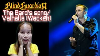 Blind Guardian - The Bard's song / Valhalla ( Wacken live 2016) || First time reaction 🇵🇭