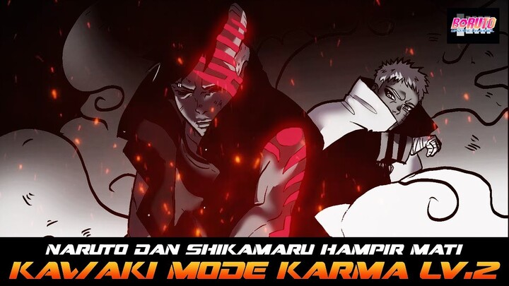 NARUTO DAN SHIKAMARU HAMPIR MATI! KAWAKI MODE KARMA LEVEL KE-2 | MANGA BORUTO CH 65 FULL BAGIAN KE 2