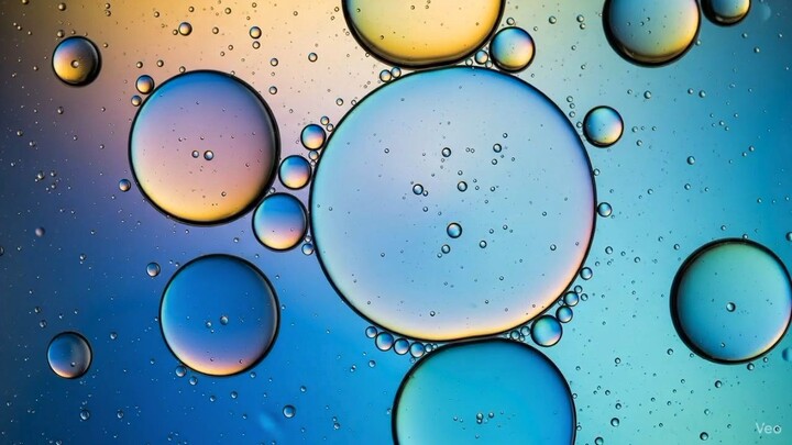 Alphabet on Bubbles (Veo)