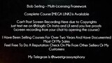 Bob Serling Course Multi-Licensing Framework download