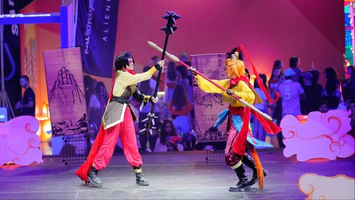 Sun Wukong vs Six Eared Macaque Cosplay Performance -  孫悟空 六耳獼猴