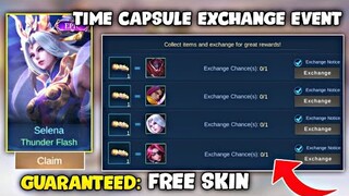 515 TIME CAPSULE FREE LIMITED EPIC SKIN! 2021 NEW EVENT | MOBILE LEGENDS BANG BANG