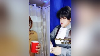 duet with  hange having coffee with the captain AttackOnTitan shibgekinokyojin cosplay anime leviac