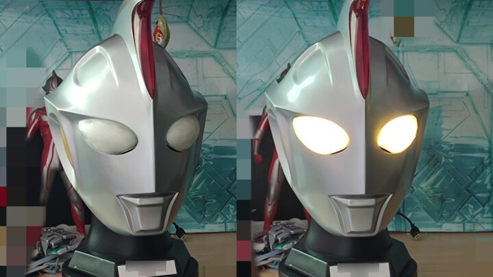 Gauss Ultraman Corona Helmet Display