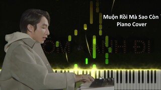 SƠN TÙNG M-TP - MUỘN RỒI MÀ SAO CÒN COVER - PIANO TUTORIAL REMAKE