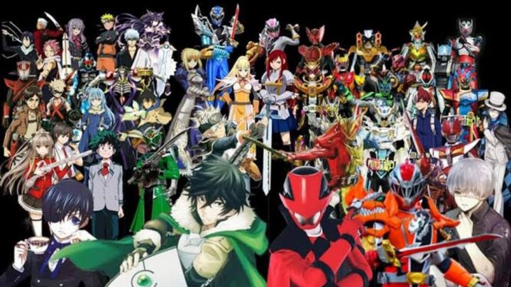 Tokusatsu Anime Random Videoclip