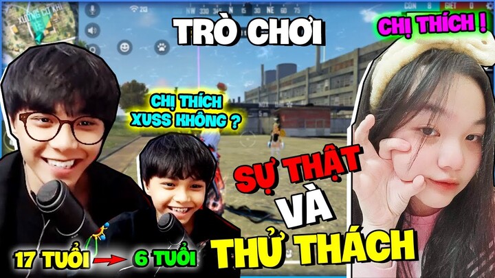 Free Fire | NOXUSS GIẢ LÀM EM BÉ RỦ EM GÁI MƯA CHƠI “THỬ THÁCH và SỰ THẬT”| BIẾT ĐƯỢC BÍ MẬT LÀ??