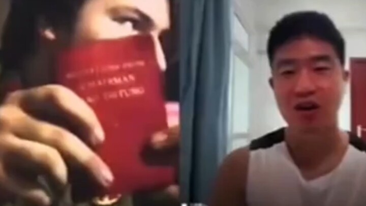 “Saat kau mengeluarkan Kumpulan Tulisan Mao, seni pun terwujud!”