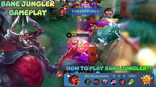 The Best Gameplay Bane, Best Build and Emblem Bane mobile legends gameplay pro player, Bane best bui