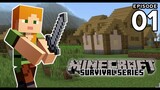Gua Mencoba Minecraft Mode Survival Untuk Pertama Kalinya! - Episode 1
