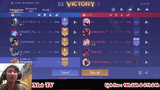 TOP 1 NGỘ KHÔNG QUÁ KHỨ GIẢ LÀM TOP 1 NGỘ KHÔNG TƯƠNG LAI | VÁN ĐẤU 53 MẠNG RANK HAY VỚI MÁY