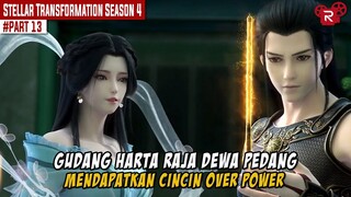 MENEMUKAN CINCIN RAJA API HITAM YANG SANGAT OVER POWER - Alur Cerita Stellar Transformation Part 13