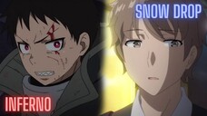 Inferno X Snow Drop | Mashup of Fire Force X Rascal Does Not Dream of Santa Claus