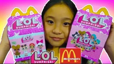 LOL Surprise Doll Mcdonald Happy Meal (Custom DIY Fake