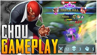 BULLYING ENEMIES WITH FREESTYLE 🔥 Chou Rank Gameplay | MLBB