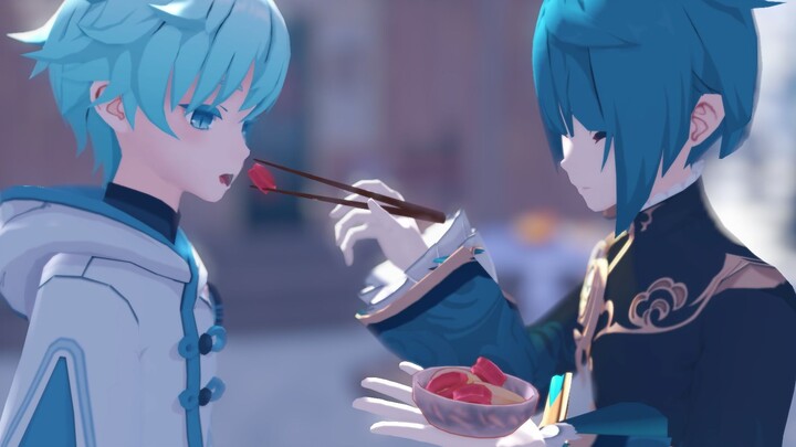 [ Genshin Impact MMD ] Chongyun who accidentally ate Jue Yunjiaojiao? [Good き Xuemoto 気マジック]