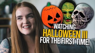 WATCHING Halloween III Season of the Witch (1982) FOR THE FIRST TIME | REVIEW REACTION