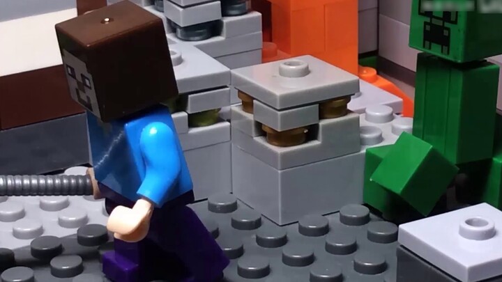 [Everything can be Lego] Creeper! (Lego stop-motion animation)