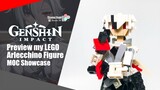 Preview LEGO Genshin Impact Arlecchino Figure MOC | Somchai Ud