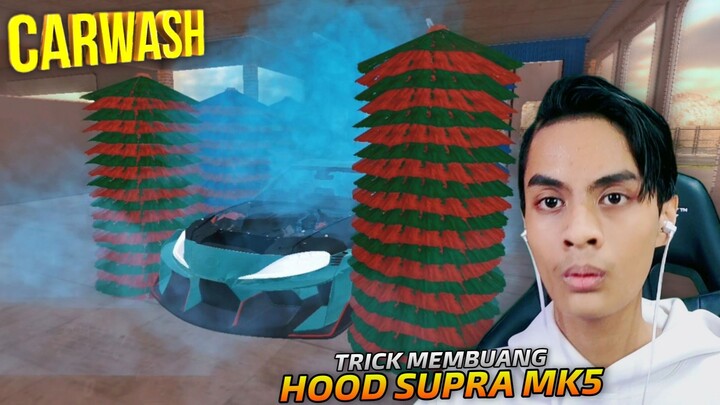 Cara Membuang HOOD Supra MK5 dan Cuci Kereta di Car Parking 4.8.5.2