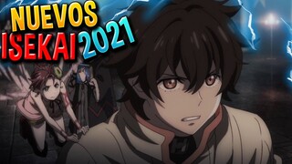 TOP 10 MEJORES ANIMES ISEKAI 2021 | PROTAS TRANSPORTADOS A OTRO MUNDO 🌏🌏!!!