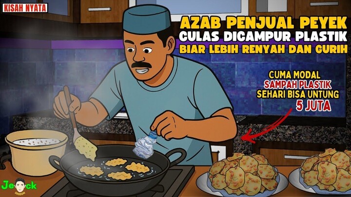 AZAB PENJUAL PEYEK CULAS DICAMPUR PLASTIK BIAR LEBIH RENYAH DAN TAHAN LAMA