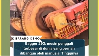Bagger 293 adalah mesin penggali terbesar di dunia yang pernah dibangun oleh manusia. Tingginya menc
