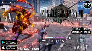 Final Fantasy 7: THE FIRST SOLDIER - Battle Royale Mobile Rpg - Official Game Trailer