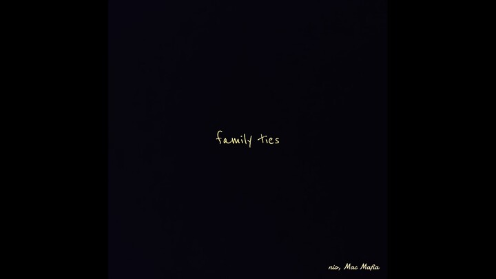 Baby Keem, Kendrick Lamar - family ties (nio, Mac Mafia Cover)