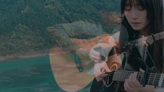 [Fingerstyle] Missing Through Time InuYasha OP Mối tình giữa hai cây guitar và nhạc dây thật đẹp