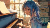 Sweet Pixie plays a soft piano song - amv - idol