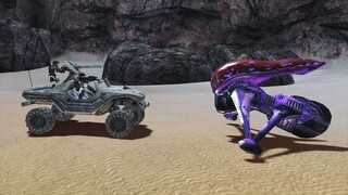 Halo 3 Warthog VS. Halo 2 Banshee