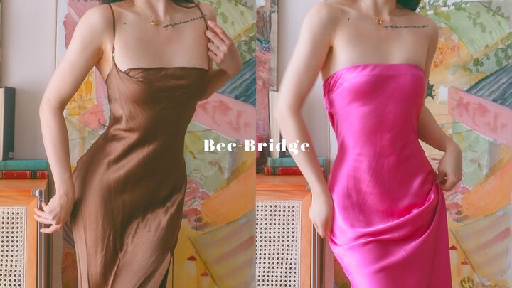 我穿在大衣里的丝绸裙｜163cm53kg 超多完美基本款的Bec+Bridge专题测评