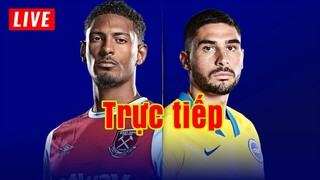 Trực tiếp West Ham vs Brighton | Vòng 14 Premier League