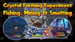 2k Fishing 2k Mining & Smelting Some Enriched Stones, How Much Crystal? [ROX]