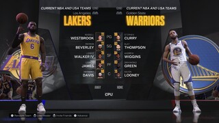 NBA 2k23 | Los Angeles Lakers vs Golden State Warriors [PS5 Next-Gen Gameplay]