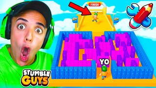 ¿PUEDES ESCAPAR de ESTE LABERINTO de STUMBLE GUYS? 😱 MODO CREATIVO