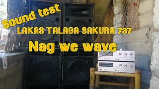 Sound test / 2 Sakura 737 / crown 800WATTS / phaser 500WATTS / crown c-y 300 / kabagis / team O_X