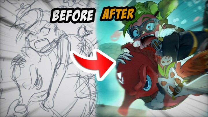 ININIH YANG BIKIN JURI LOMBA TERKLEPEK-KLEPEK🥳🥳🤩🤩 [Speed Paint] HuionxBiggledot