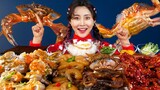 MUKBANG ASMR | Amazing! Soy Sauce & Spicy Marinated Raw Crabs🦀 Shrimps Eat Korean Eatingshow 아라 Ara