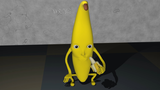 Big banana eats small banana