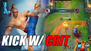 Kick with Crit - Lee Sin IE + Chargeblade