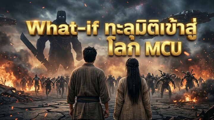 ตัวอย่างWhat-if แนวตั้ง ทะลุมิติสามก๊กมุ่งสู่โลก MCU